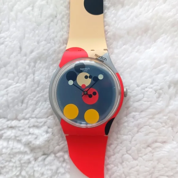 Mickey Mouse Swatch (mirror) s-l400.jpg main image 4
